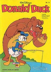 Cover Thumbnail for Donald Duck (Egmont Ehapa, 1974 series) #75
