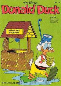 Cover Thumbnail for Donald Duck (Egmont Ehapa, 1974 series) #76