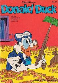 Cover Thumbnail for Donald Duck (Egmont Ehapa, 1974 series) #81