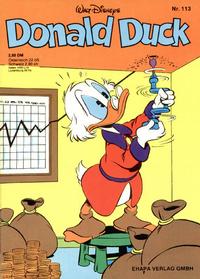 Cover Thumbnail for Donald Duck (Egmont Ehapa, 1974 series) #113