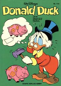 Cover Thumbnail for Donald Duck (Egmont Ehapa, 1974 series) #114