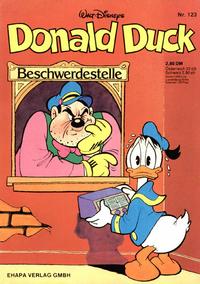 Cover Thumbnail for Donald Duck (Egmont Ehapa, 1974 series) #123