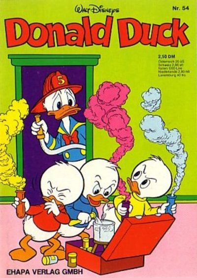 Cover for Donald Duck (Egmont Ehapa, 1974 series) #54