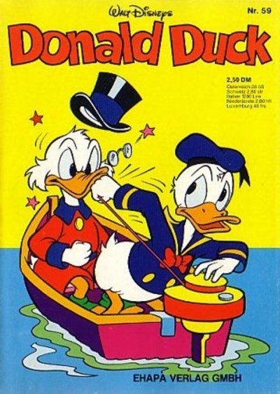 Cover for Donald Duck (Egmont Ehapa, 1974 series) #59