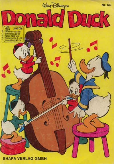 Cover for Donald Duck (Egmont Ehapa, 1974 series) #64