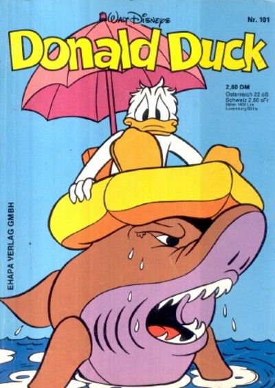 Cover for Donald Duck (Egmont Ehapa, 1974 series) #101