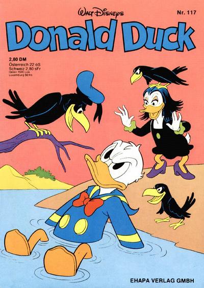 Cover for Donald Duck (Egmont Ehapa, 1974 series) #117