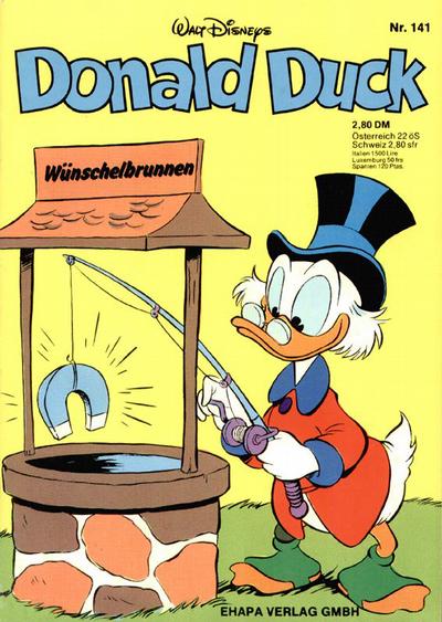 Cover for Donald Duck (Egmont Ehapa, 1974 series) #141