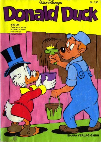 Cover for Donald Duck (Egmont Ehapa, 1974 series) #153
