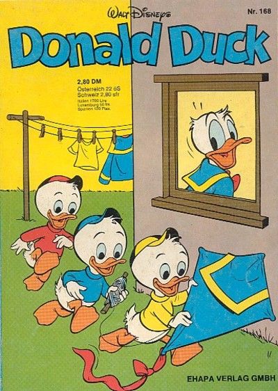 Cover for Donald Duck (Egmont Ehapa, 1974 series) #168