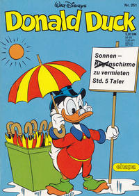 Cover Thumbnail for Donald Duck (Egmont Ehapa, 1974 series) #251