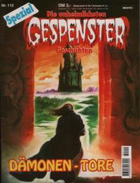 Cover Thumbnail for Gespenster Geschichten Spezial (Bastei Verlag, 1987 series) #112 - Dämonen-Tore
