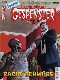 Cover Thumbnail for Gespenster Geschichten Spezial (Bastei Verlag, 1987 series) #202 - Rache-Schwüre