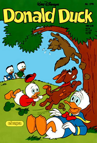 Cover for Donald Duck (Egmont Ehapa, 1974 series) #279