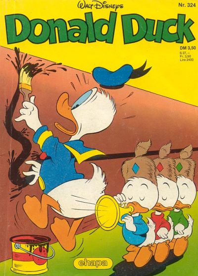 Cover for Donald Duck (Egmont Ehapa, 1974 series) #324