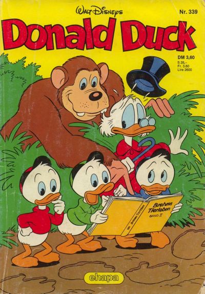 Cover for Donald Duck (Egmont Ehapa, 1974 series) #339