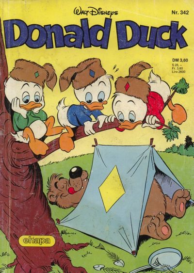 Cover for Donald Duck (Egmont Ehapa, 1974 series) #342