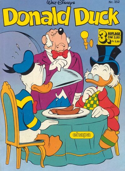 Cover for Donald Duck (Egmont Ehapa, 1974 series) #352 [3. Auflage]