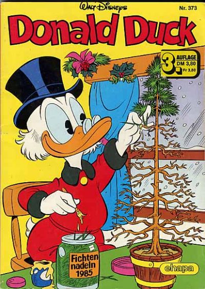 Cover for Donald Duck (Egmont Ehapa, 1974 series) #373 [3. Auflage]