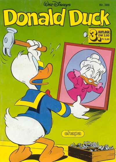 Cover for Donald Duck (Egmont Ehapa, 1974 series) #389 [3. Auflage]