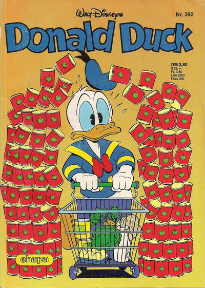 Cover for Donald Duck (Egmont Ehapa, 1974 series) #392