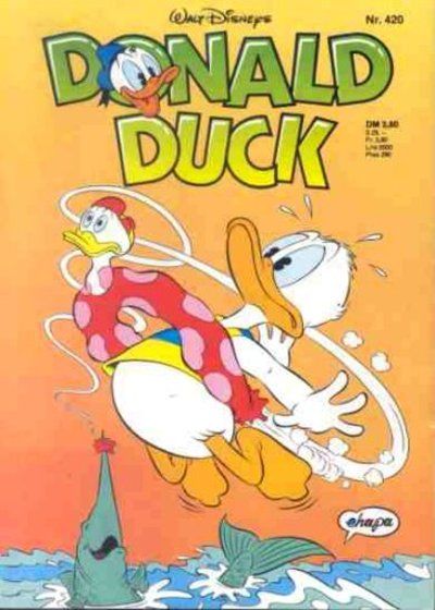 Cover for Donald Duck (Egmont Ehapa, 1974 series) #420