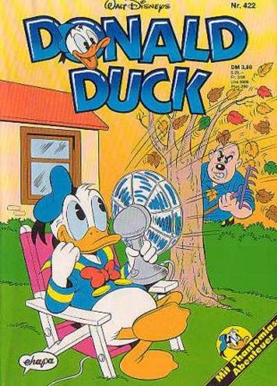 Cover for Donald Duck (Egmont Ehapa, 1974 series) #422