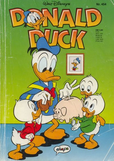 Cover for Donald Duck (Egmont Ehapa, 1974 series) #454