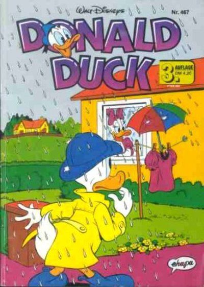 Cover for Donald Duck (Egmont Ehapa, 1974 series) #467 [3. Auflage]