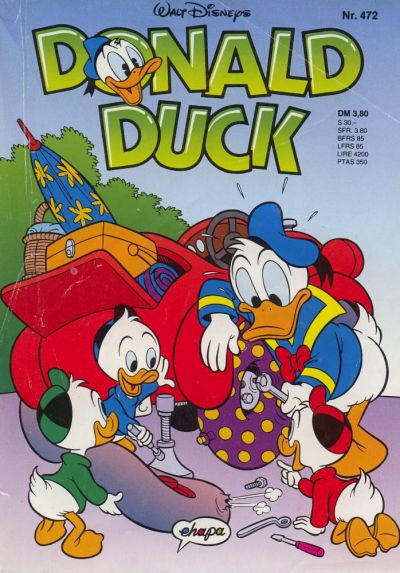 Cover for Donald Duck (Egmont Ehapa, 1974 series) #472