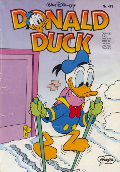 Cover for Donald Duck (Egmont Ehapa, 1974 series) #478