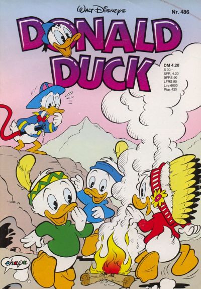 Cover for Donald Duck (Egmont Ehapa, 1974 series) #486