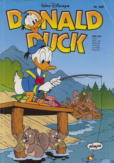 Cover for Donald Duck (Egmont Ehapa, 1974 series) #488