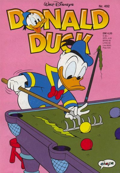 Cover for Donald Duck (Egmont Ehapa, 1974 series) #492
