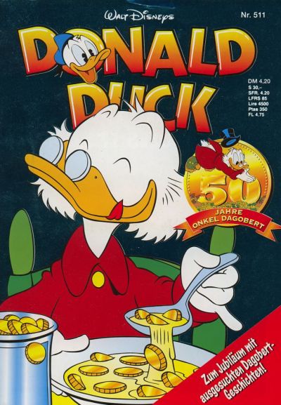 Cover for Donald Duck (Egmont Ehapa, 1974 series) #511
