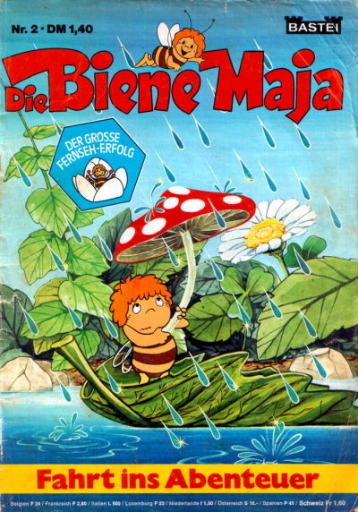 Cover for Die Biene Maja (Bastei Verlag, 1976 series) #2