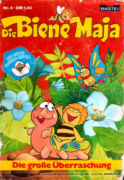 Cover for Die Biene Maja (Bastei Verlag, 1976 series) #4