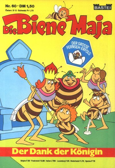 Cover for Die Biene Maja (Bastei Verlag, 1976 series) #60