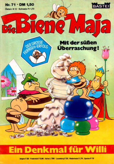 Cover for Die Biene Maja (Bastei Verlag, 1976 series) #71