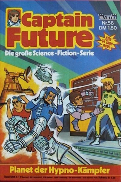 Cover for Captain Future (Bastei Verlag, 1980 series) #56
