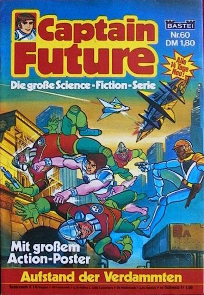 Cover for Captain Future (Bastei Verlag, 1980 series) #60
