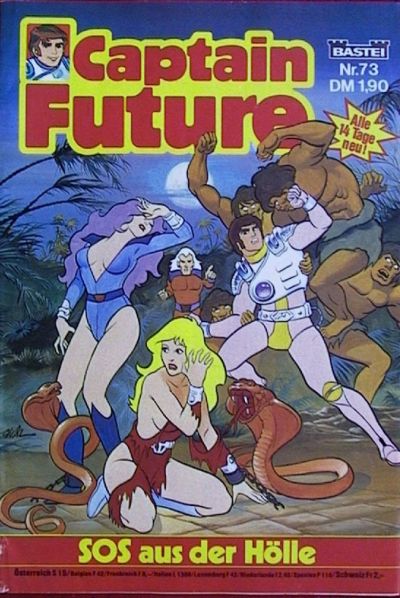 Cover for Captain Future (Bastei Verlag, 1980 series) #73