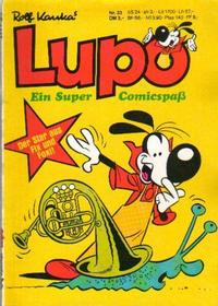 Cover Thumbnail for Lupo (Pabel Verlag, 1980 series) #33