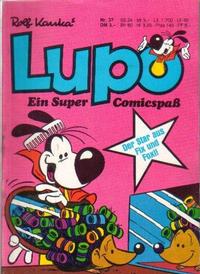 Cover Thumbnail for Lupo (Pabel Verlag, 1980 series) #37