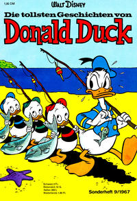 Cover Thumbnail for Die tollsten Geschichten von Donald Duck (Egmont Ehapa, 1965 series) #9