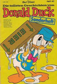 Cover Thumbnail for Die tollsten Geschichten von Donald Duck (Egmont Ehapa, 1965 series) #40