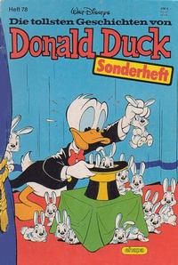 Cover Thumbnail for Die tollsten Geschichten von Donald Duck (Egmont Ehapa, 1965 series) #78