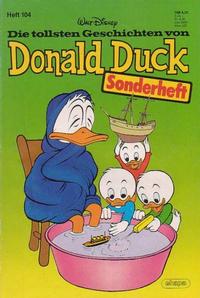 Cover Thumbnail for Die tollsten Geschichten von Donald Duck (Egmont Ehapa, 1965 series) #104