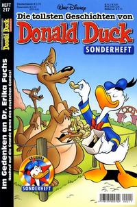 Cover Thumbnail for Die tollsten Geschichten von Donald Duck (Egmont Ehapa, 1965 series) #217