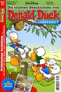Cover Thumbnail for Die tollsten Geschichten von Donald Duck (Egmont Ehapa, 1965 series) #240